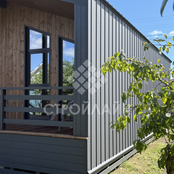 BarnHaus 65м2 в СНТ Светлый, Тверь