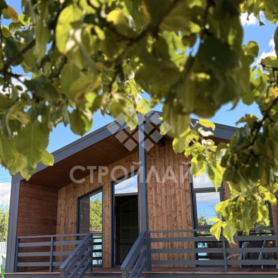BarnHaus 65м2 в СНТ Светлый, Тверь